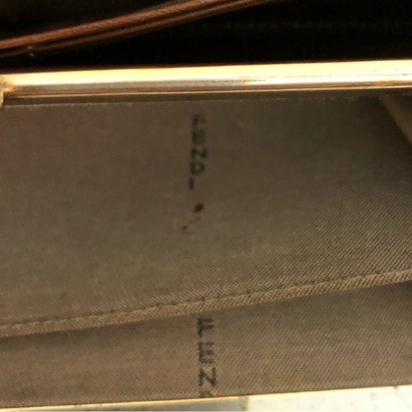 Fendi Black and Brown Wallet EUC - Picture 6 of 15